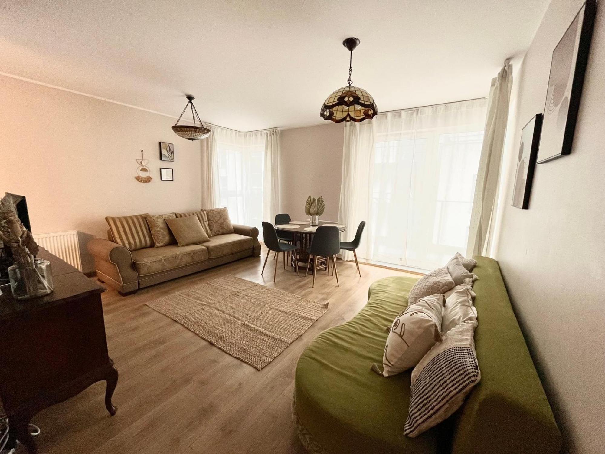 Oldtown Retro Apartment By Marina With Balcony For 6 People Gdańsk Kültér fotó